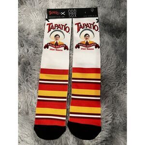 ODD‎ SOCKS TAPATIO Salsa Hot Sauce ODD SOCKS MENS NEW Odd Sox  Size 6-13